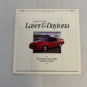 1986 Chrysler Laser and Daytona Sales Brochure Catalog Laser XE XT Turbo Z - Picture 1 of 8