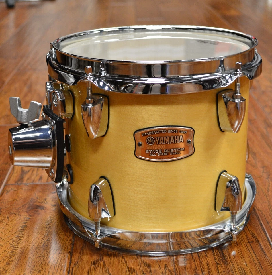 Yamaha Stage Custom 8x7 Rack Tom Madera Natural Foto 1 de 3