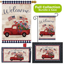 Stars and Stripes Truck Patriotic Design Collection Briarwood Lane