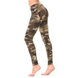 NWT Freddy WR.UP®️ Shaping Effect Dark Camouflage Low Rise Ankle Length Pants XS - Picture 1 of 12
