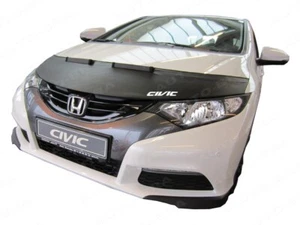 Sujetador capó se adapta a CIVIC 9. 2012 - 2015 con logotipo blanco bordado stonguard - Imagen 1 de 3