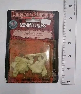 New Vintage Dungeons & Dragons Miniature: WOC40021 Ettin, 1999. NIP! By WOTC - Picture 1 of 3