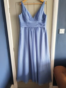 Richard Designs Periwinkle Bridesmaid Dress Size 22, Brand New With Tags - Picture 1 of 5