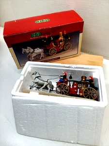 Lemax Carole Towne Colección Pueblo Voluntarios Bomberos 2000 Navidad En muy buena condición - Imagen 1 de 4