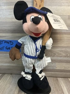 The Disney Store 10 pollici peluche baseball Topolino Bean Bag - Foto 1 di 4