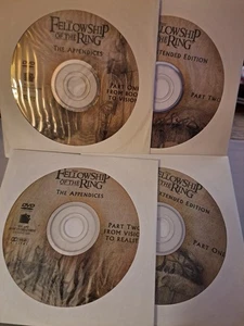 Lord of the Rings FELLOWSHIP EE DiscOnly ShipsFree No Tracking - Picture 1 of 1