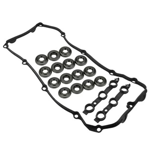 [Valve Cover Gasket Set For E46 E39 E83 E85 E53 320I 325I 330I 525I X3 X5 Z4 - Picture 1 of 7