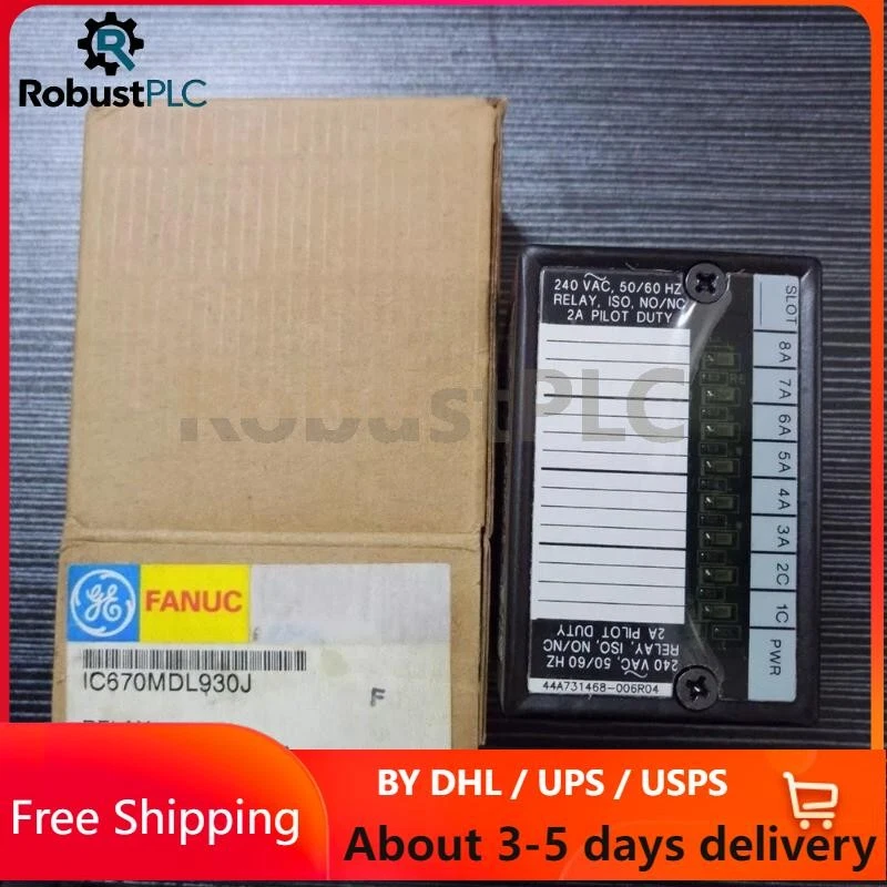 Nuovo modulo PLC One GE Fanuc IC670MDL930J IC670MDL930J spedizione veloce IVA gratuita USA - Immagine 1 di 1