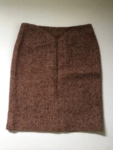 Vintage Pendleton Tweed Pencil Skirt Women's Size 8 100% Wool Lined - Picture 1 of 4