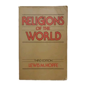 Religions Of The World Third Ed Lewis M Hopfe - Imagen 1 de 2