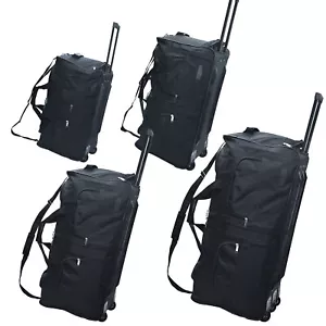 MCA Trolley Rolltasche Rollkoffer schwarz 60-140L Reisetasche Sporttasche Trolly - Bild 1 von 9