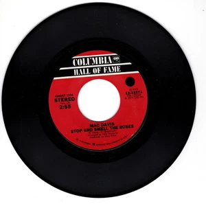 MAC DAVIS Stop and Smell the Roses VG++(+) 45 RPM REISSUE - Picture 1 of 2