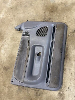 1994-2002 Dodge Ram 1500-3500 DRIVER SIDE DOOR PANEL POWER MIRRORS WINDOWS GREY - Image 1 of 4