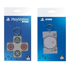 Genuine Sony Playstation Cool Rubber Keyrings 2 Designs UK Seller