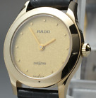[Near Mint] Vintage Rado Diastar 153.0406.3 Gold Ceramic Quartz Ladies Watch