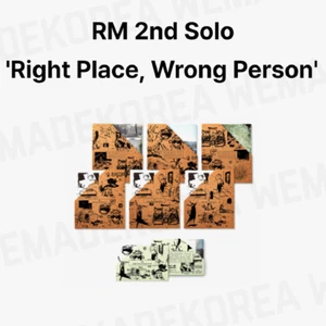 Juego completo de álbumes RM Right Place, Wrong Person Standard & Weverse artículos oficiales - Imagen 1 de 10
