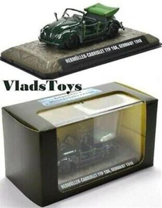 Atlas 1:43 VW Fusca Hebmuller-Cabriolet Type 18A - Germany, 1948 7123-115 - Picture 1 of 1