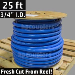 25 ft 3/4" ID FlexFab 5526 Blue Silicone Heater Hose 19mm 350F Radiator Coolant - Bild 1 von 3