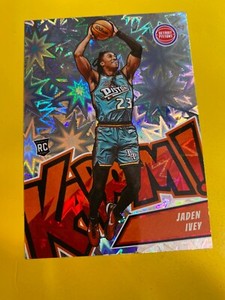 DA16854  2022-23 Crown Royale Kaboom #24 Jaden Ivey ROOKIE