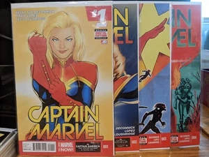 Captain Marvel 1 2 3 4 2014 Sehr guter Erhaltungszustand/NM 4 Bücher Konvolut - Bild 1 von 5