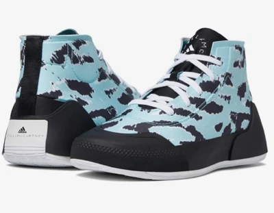 adidas by Stella McCartney Treino Mid Graphic Ankle Sneakers Lace-up Size 10.5 - Image 1 of 4