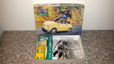 KIT SET LUPIN III e FIAT  500 GUNZE SANGYO JAPAN 1/24 NEW IN BOX BLISTER 1995 - Immagine 1 di 4
