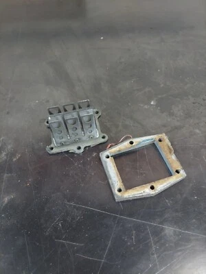 Caja de caña y placa 1981 HONDA CR450R ELSINORE CR450 81 ga Foto 1 de 4