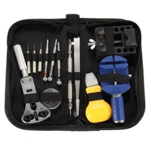 KIT RIPARAZIONE OROLOGI PROFESSIONALE APRICASSE MAGLIE CON BORSELLO 13 PZ PEZZI - Foto 1 di 4