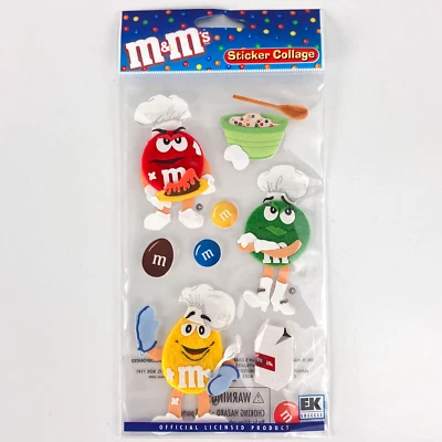 Pegatinas EK Éxito Collage M&M Hornear Álbumes de Recortes Pegatinas MMJB013 Foto 1 de 3