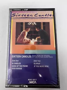Sixteen Candles Soundtrack Cassette Tape SEALED 1984 New Old Stock - Picture 1 of 3