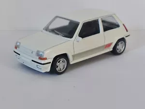 Norev jet car Echelle 1/43. Renault 5 Gt Turbo Blanc Phase 2. Neuf En Boite - Imagen 1 de 7