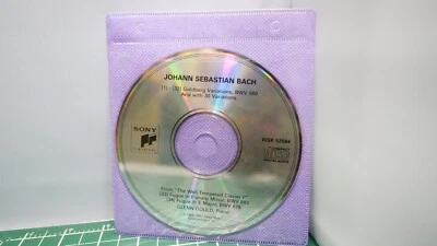 Johann Sebastian Bach | Goldberg Variations | Sony classical CD | Disc Only - Image 1 of 3