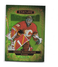 2022-23 UD STATURE GREEN PARALLEL # 69 JACOB MARKSTROM 77/99