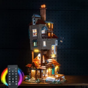 Kit d'éclairage LED télécommandé pour LEGO Harry Potter ¤ Le Terrier ¤76437¤NEUF - Picture 1 of 9