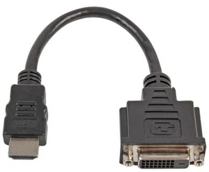 PRO SIGNAL - Câble HDMI mâle vers DVI-D femelle, 0,2 m noir - Photo 1/1
