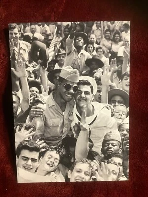 Tarjeta de Felicitación Avanti Press Todas las Ocasiones Segunda Guerra Mundial V-J Día Celebración Newark NJ Foto 1 de 4