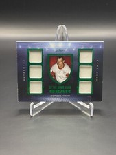 2022-23 Leaf EMERALD In The Game Used Patch Gordie Howe Red Wings 1/3