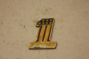 Vintage #1 Emblem Medallion Harley Derby Battery Box 70's AMF Badge Shovelhead - Picture 1 of 4