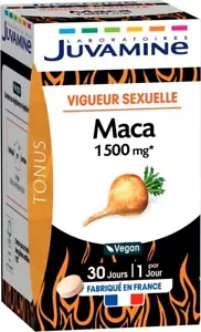 Maca 1500 Mg Tonus Et Vigueur Sexuelle Aphrodisiaque Désir sexuel 30 Comprimés - Picture 1 of 4