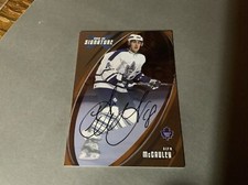 2002-03 In the Game Be A Player Signature Series - Signatures #036 Alyn McCauley