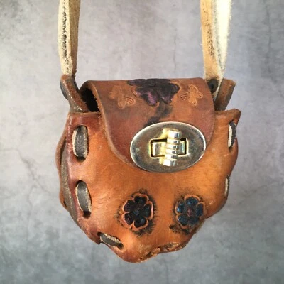 Ручной инструмент кожи цветочный мини изменить сумочки с застежкой и кожаный ремень 3» - Изображение 1 из 4