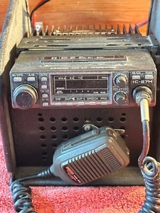 Transceptor de radioaficionado Icom IC-27H VHF-FM 144 MHz 9 recuerdos compacto negro - Imagen 1 de 9