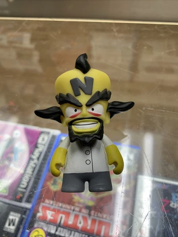 Kidrobot Crash Bandicoot Mini Series 3" Vinyl Dr. Neo Cortex Cover