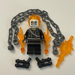 LEGO Ghost Rider Minifigure Marvel Super Hero Johnny 76058 (2016) - Picture 1 of 5