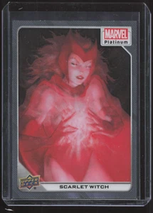 Scarlet Witch #45 [Rainbow] 2023 Upper Deck Marvel Platinum - Picture 1 of 2
