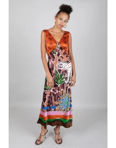 JESSICA RUSSELL FLINT LOLANA Brand New M Silk Dress RRP £350 - Picture 1 of 6