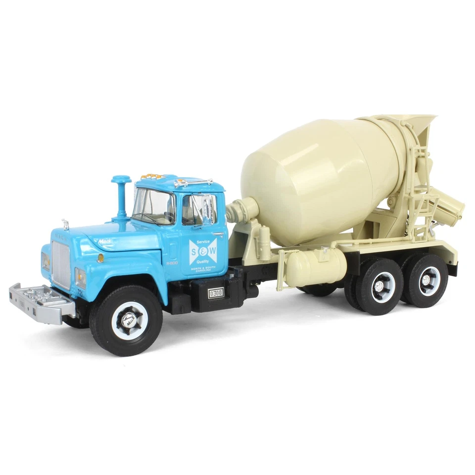 Camion Betoniere Mack R-Model 1/34, S&W Ready Mix Di First Gear 18-2689 - Immagine 1 di 4