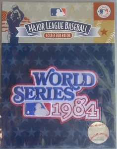 MLB Patch Emblem World Series 1984 Detroit Tigers - San Diego Padres - Picture 1 of 1