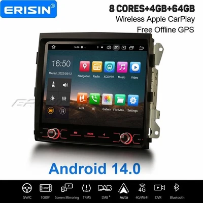 8,4" 4+64GB Android 14 DAB+ Bluetooth Autoradio GPS CarPlay WiFi PORSCHE CAYENNE - Bild 1 von 4