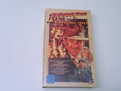 Indiana Jones und der Tempel des Todes 1984 VHS German PAL CIC Video Erstauflage - Bild 1 von 4